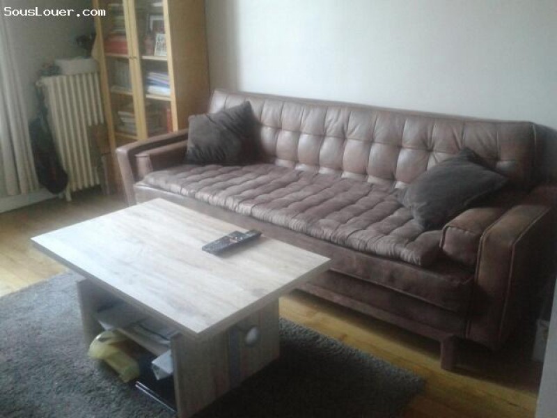 2 pièces meublés de 30m², Clichy Centre
