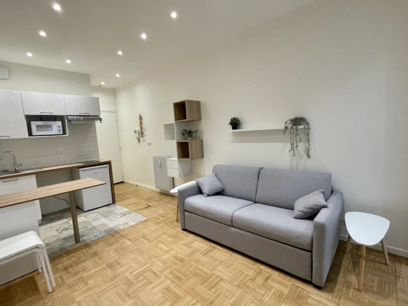 Appartement 1 pièce meublé à Toulouse 350€ (06 95 64 55 74)