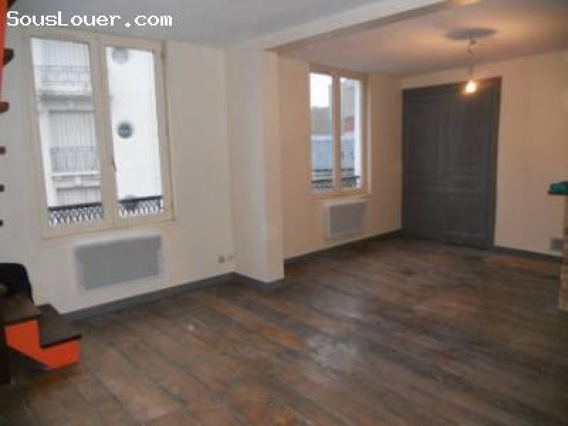 Appartement 3 pièces, chambre en duplex, hypercentre