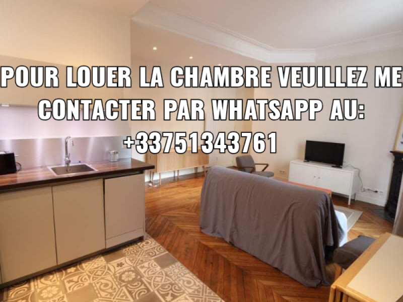 Chambre meublée avec douche privée