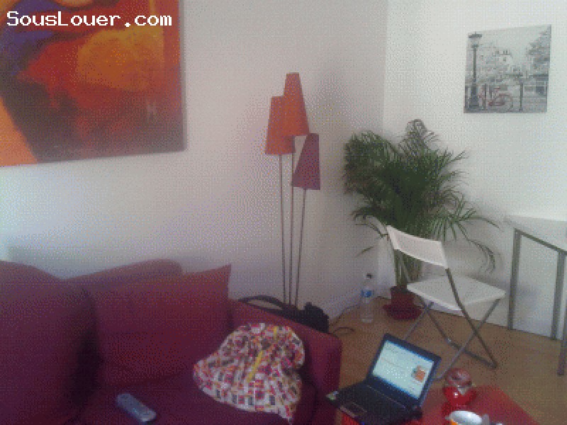 CHAMBRE meublée  PARIS 17EME 500E