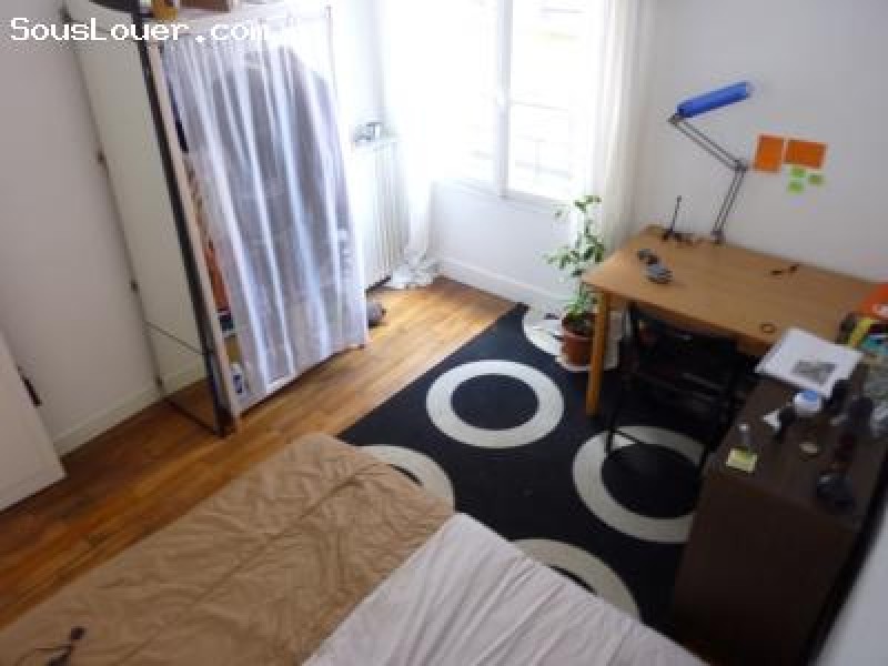 ÉTÉ à PARIS 19éme dans grand appartement meublé 56M2 métro près du Parc des Buttes-Chaumont