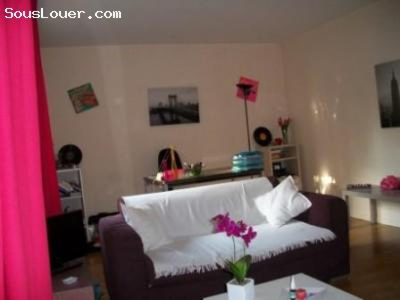 Lyon 3ème T2 meublé lumineux 58m² disponible Août-Décembre
