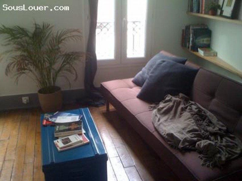 sous-loc Très beau studio Paris-Montmartre 18