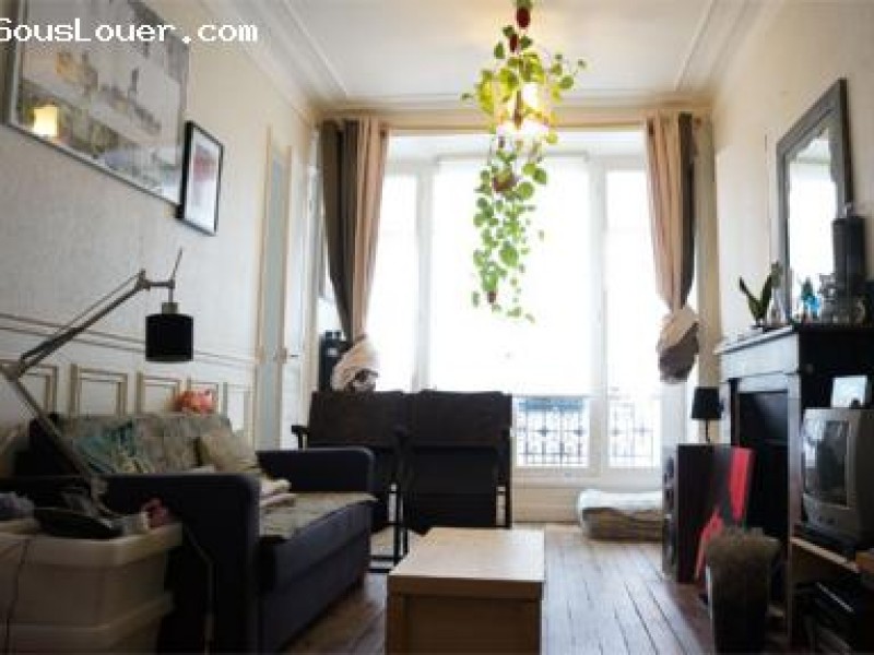 Sous location F2 Paris 18ème