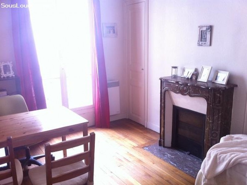 sous-location joli 2 pièce à Paris 11e pendant l'été
