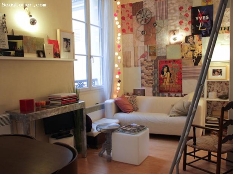 Sous-location studio cosy à Paris