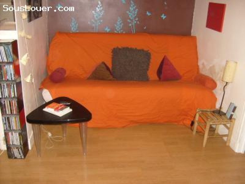 sous loue studio aout pres bastille