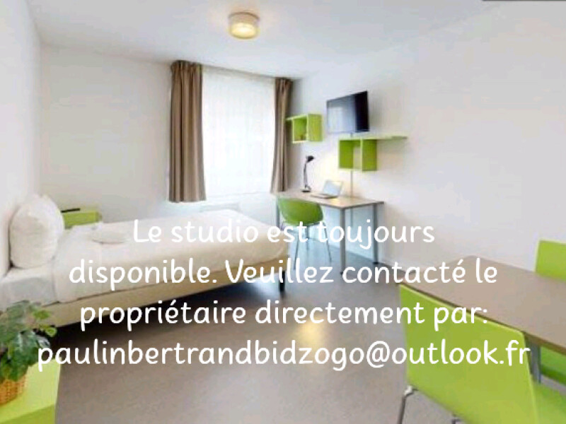 Studio meublé a louer Paris 15 ème à 600 euros le mois