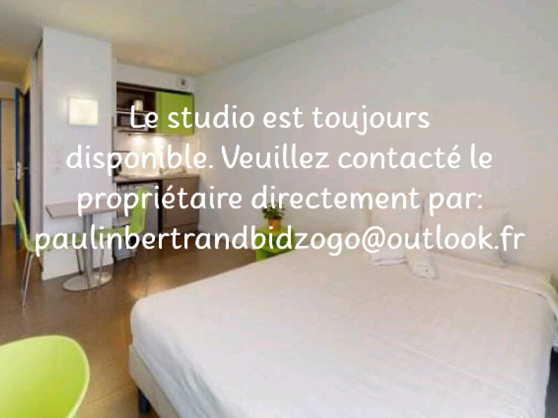 Studio meublé a louer Paris 15 ème à 600 euros le mois