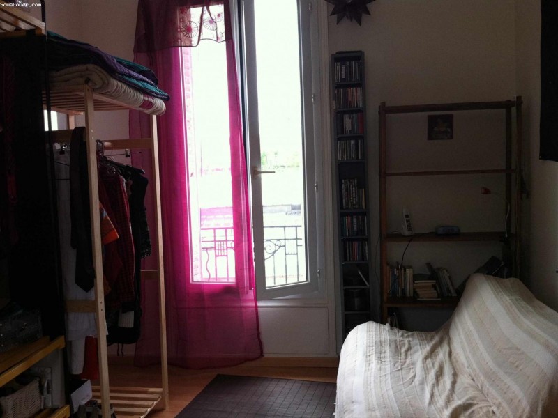 Studio meublé sous loué TCC (métro 2 min)