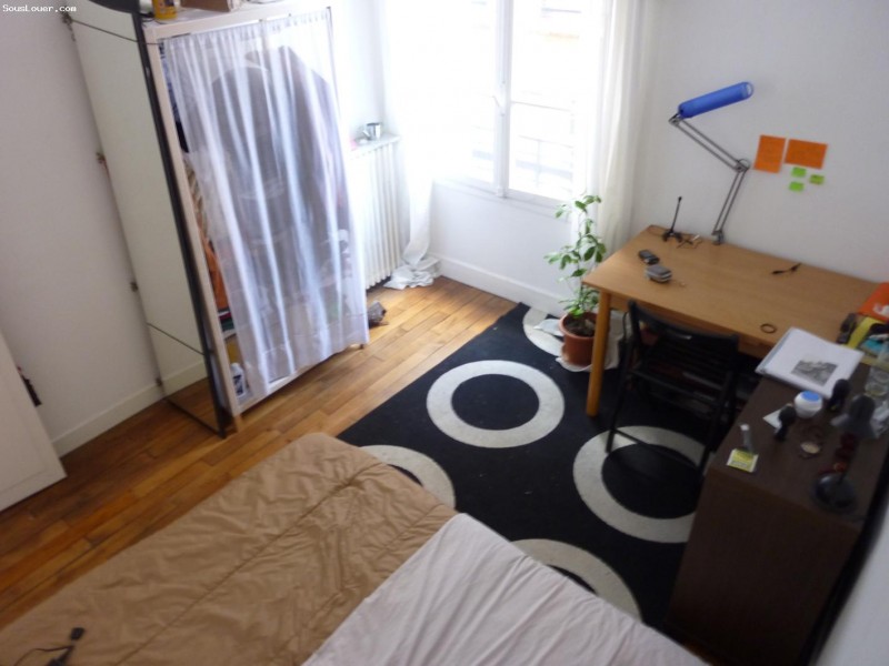 URGENT: Appartement Paris-XIXèmme, à coté du Parc des Buttes-Chaumont