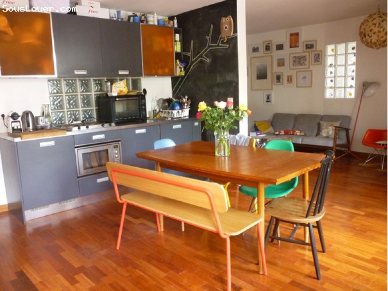 Vanves T2 55m² meublé 1000 euros tout compris