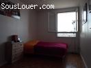 Chambre meublée dans T5 vue sur Sacré Coeur