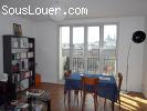 Chambre meublée dans T5 vue sur Sacré Coeur