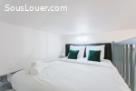 Grand studio meublé disponible pour réserver 25m²