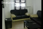 Loue un appartement meublé 2 mois
