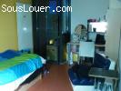 sous loue studio 20m² 18eme